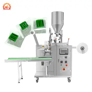 Coffee Tea Sachet Bag With Thread And Label Packing Machine Price