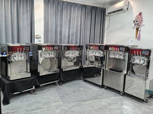 Usa Op Voorraad 8 Programma 'S <span class=keywords><strong>3</strong></span> Nozzle Ijs En Slushie Machine/ Maquina De Helado Suave/Automatische Commerciële Ijsmachine - Product Image 6