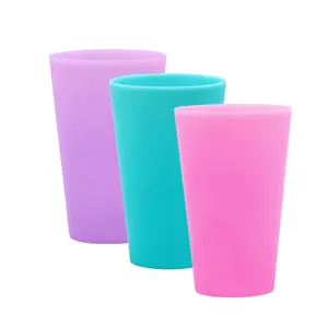 Offre Spéciale réutilisable pliant nouvel article boire du café bière tasses à muffins en silicone tasse de cuisson