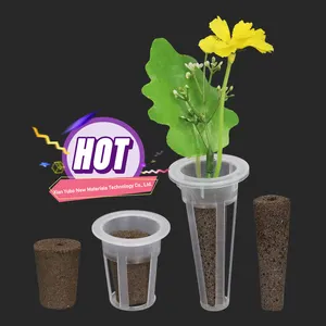 สวนเรือนกระจกเมล็ดปลูกฟองน้ํา peat ดินรากปลูกฟองน้ําต้นกล้าปลั๊กเริ่มต้น hydroponic เมล็ด pod ชุด