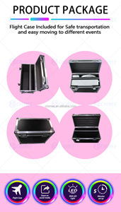 ตู้ถ่ายรูป DSLR ราคาประหยัด ปี 2026 สำหรับงานปาร์ตี้ แชร์โซเชียลมีเดีย พิมพ์ภาพทันที พร้อมเคสสำหรับ <span class=keywords><strong>iPad</strong></span> Pro - Product Image 5