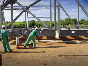 Kết cấu thép xây dựng nặng xách tay Bailey cầu thiết kế để bán - Product Image 2