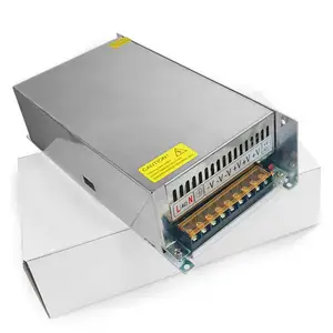 Modo de comutação transformador fuentes de luz led 800W 750W 600W 500W 1000w 12v 24v 48v fonte de alimentação para led cctv camera