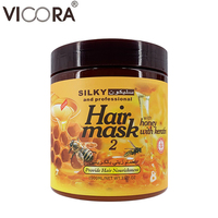 Miel kératine soyeux réparer nourrir cheveux traitement crème cheveux masque