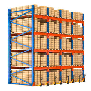 Système de stockage en acier sélectif réglable pour rayonnages de palettes d'entrepôt - Prix usine - Product Image 4