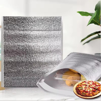 Sac isotherme personnalisé en aluminium, jetable, imperméable, pour la livraison de nourriture, les fruits de mer, les fruits, le stockage à froid et à chaud