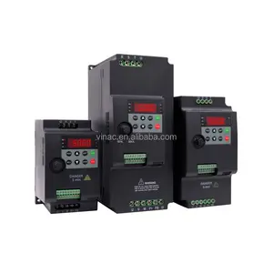 7.5KW 11KW 15KW VFD 380v 3 Phase Variable Frequency Drive 1 Phase 220v Frequency Converter VFD Inverter Ac VFD Drive For Motor