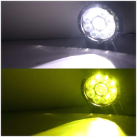 Projecteur LED rond haute puissance de 5 pouces, 7 pouces, 9 pouces pour véhicule tout-terrain, pare-chocs avant, éclairage extérieur automobile, lampe de travail, lampe antibrouillard laser pour voiture