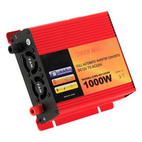 Convertisseur d'onduleur de puissance à onde sinusoïdale modifiée USB 500 watts 1000 watts DC 12V 24V AC 110V 220V 230V 500W 1000W 1500W