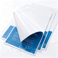 A4 A3 8,5 "x 11" Inkjet Vinyl Aufkleber Papier Benutzer definiertes transparentes PVC-Papier Wasserdichtes Aufkleber papier