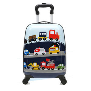 Ensemble de 2 bagages pour enfants 16 "<span class=keywords><strong>Valise</strong></span> de cabine pour tout-petits et sac à dos 12" Étui de voyage pour enfants (petites voitures) - Product Image 3