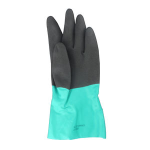 Gants de travail anti-chimiques en <span class=keywords><strong>nitrile</strong></span> <span class=keywords><strong>Ansell</strong></span> 58530B, texture lisse, poignet droit, durables, flexibles, gants de protection industriels - Product Image 2