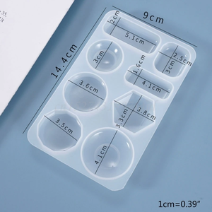 <span class=keywords><strong>Moldes</strong></span> <span class=keywords><strong>de</strong></span> <span class=keywords><strong>Silicona</strong></span> <span class=keywords><strong>para</strong></span> Resina Epoxi, <span class=keywords><strong>para</strong></span> Joyería <span class=keywords><strong>de</strong></span> Cristal, <span class=keywords><strong>Manualidades</strong></span>, Arte, Herramientas <span class=keywords><strong>para</strong></span> Pasteles, en Bolsa OPP - Product Image 1