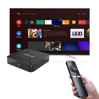 Control Remoto Personalizado de Marca Privada Xs97 Q5 Android 10.0 Tv Box Compatible con Google Play con Precio al por Mayor