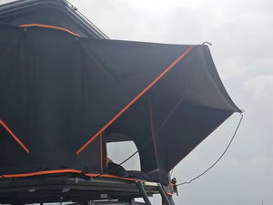 Nouvelle arrivée : <span class=keywords><strong>Tente</strong></span> <span class=keywords><strong>de</strong></span> <span class=keywords><strong>toit</strong></span> rigide pour camion NP300 avec design imperméable en alliage d'aluminium pour véhicules utilitaires - Product Image 2