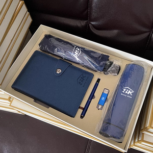 Высококачественный Подарочный сложенный зонт, подвесная витрина, роскошный подарочный зонт для ноутбука, записная книжка, подарочный набор 2025 - Product Image 4