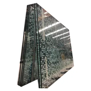 Hot sale SGP laminated tempered safety building glazing facade glass with SGCC certificate