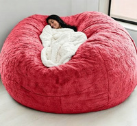 Sofá Cama Tipo Puff DOUHAO, Modelo Individual, Puede Usarse para Dormir, Mueble Moderno para Balcón, Creativo, Ecológico, Lavable, Tipo Tatami