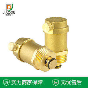 Robinet d'angle en laiton forgé, purge automatique et décharge de pression, vannes d'échappement de qualité industrielle en tailles 4/8\", 6/8\", 1\" - Product Image 3