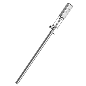 Bomba Neumática de Pistón para Tambor, de Alta Higiene, en Acero Inoxidable 316, para Fluidos Viscosos - Product Image 1