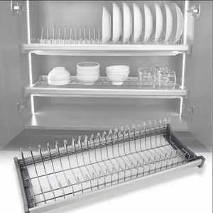 Organizador <span class=keywords><strong>de</strong></span> secado <span class=keywords><strong>de</strong></span> <span class=keywords><strong>platos</strong></span>-Estante <span class=keywords><strong>de</strong></span> cocina que ahorra espacio para almacenamiento <span class=keywords><strong>de</strong></span> <span class=keywords><strong>platos</strong></span> y cuencos - Product Image 2