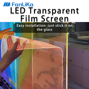 Trong Suốt LED Màn hình phim mỏng Màn hình hiển thị màn hình LED linh hoạt phim video tường màn hình - Product Image 3