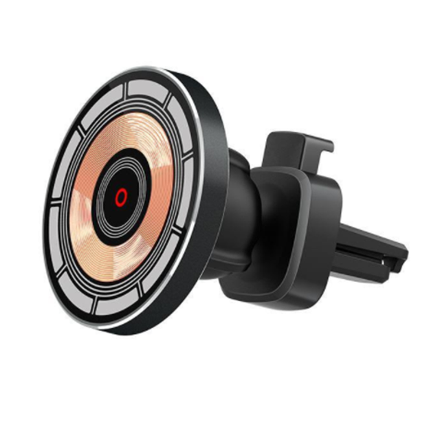 2023 New Arrival Transparent Charging Pads 15W Magnetic Wireless Car Charger for iphone 12 13 14