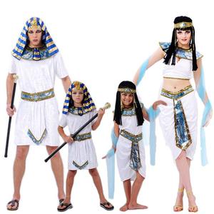 Disfraz <span class=keywords><strong>de</strong></span> Halloween adulto faraón egipcio reina <span class=keywords><strong>Príncipe</strong></span> ropa Cosplay Arabia Saudita bata Imagen 2 piezas <span class=keywords><strong>Egipto</strong></span> tamaño personalizado - Product Image 2
