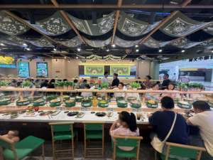 ระบบสายพานลำเลียงแบบ<span class=keywords><strong>หมุน</strong></span>สำหรับ<span class=keywords><strong>ร้าน</strong></span>อาหารซูชิและหม้อไฟ - Product Image 3