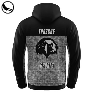 Sudadera con capucha y cremallera de punto con estampado de camuflaje para hombre, talla grande, de invierno, personalizada, al por mayor, BETHERIVAL - Product Image 4