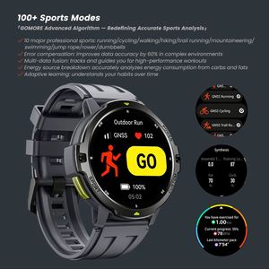 Nouvelle Montre Connectée Sport C31 6 Axes 2025 avec Plus de 100 Styles, Batterie 580 mAh, Bracelet Intelligent de Natation pour Homme, Appel Bluetooth, Montre Intelligente Économique - Product Image 4