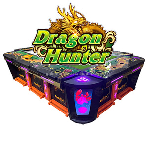 Installations d'amusement intelligentes à pièces bon marché, Console <span class=keywords><strong>de</strong></span> jeux <span class=keywords><strong>de</strong></span> table à poisson, Machine Dragon Hunter - Product Image 1