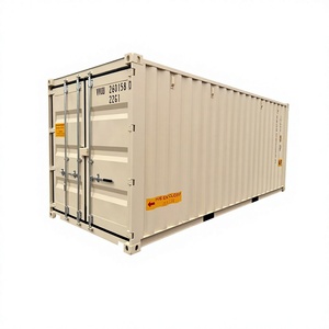 Contenedor seco certificado CSC de 20GP con puertas abiertas en ambos extremos, contenedor tipo túnel de 20 pies con capacidad de 33.1 metros cúbicos. - Product Image 1
