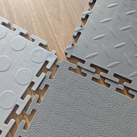 Losetas de Suelo Modulares de PVC con Sistema de Clic, Resistentes al Agua, Fáciles de Instalar, para Uso Industrial, con Logotipo Personalizado, Suministro del Fabricante