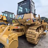 Tracteur sur Chenilles Caterpillar D6G d'Occasion D5M D7R D8R, Bouteurs, Tracteur de Marais; Composants Principaux Inclus Pompe Moteur Boîte de Vitesses