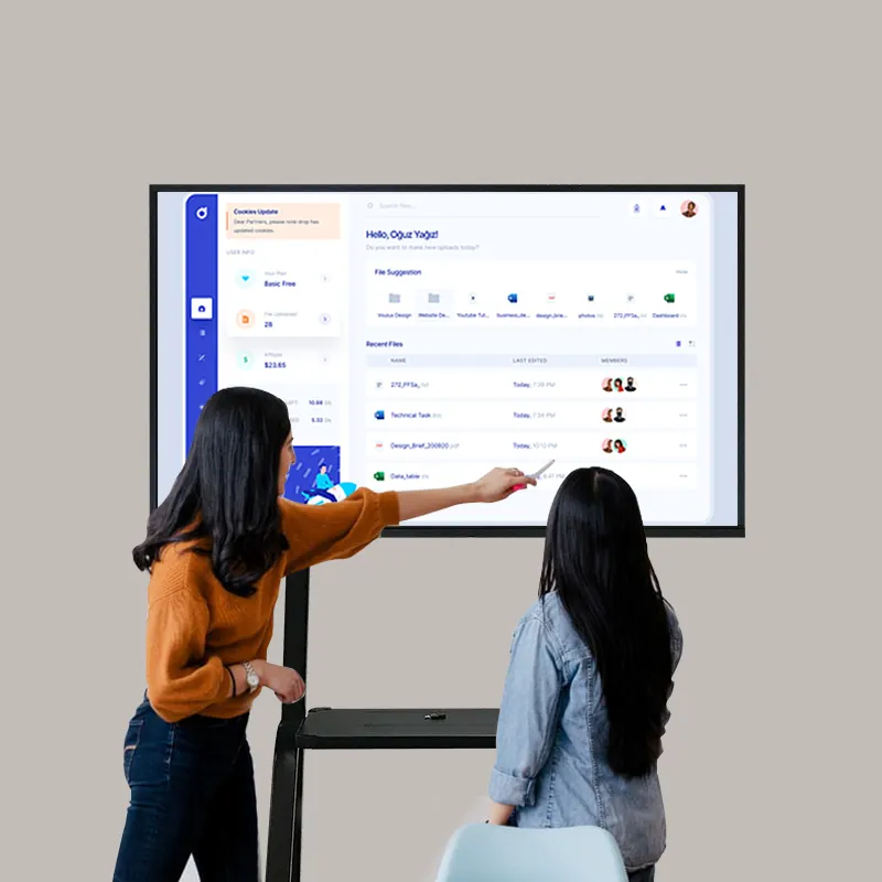 स्कूलों के लिए नए इंटरैक्टिव व्हाइटबोर्ड स्मार्ट बोर्ड शैक्षिक शैली टच स्क्रीन इंटरैक्टिव बोर्ड