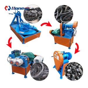 ゴム粉末/廃タイヤ加工機製造用中古タイヤサークル切断リサイクル機 - Product Image 6