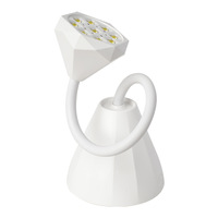 Lampe UV LED professionnelle de bureau mini, rechargeable, avec capteur intelligent, 2 minuteurs, flexible, pour le séchage du gel à ongles