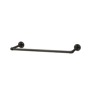 <span class=keywords><strong>Étagère</strong></span> murale en métal pour vêtements, support de rangement robuste, tringle de placard, suspension de vêtements, style vintage rétro, <span class=keywords><strong>étagère</strong></span>s de garage - Product Image 1