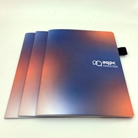 Cuaderno A5 de Tapa Blanda al por Mayor de Fábrica, Impresión a Todo Color Personalizada, Cuaderno con Páginas Rayadas, Servicio OEM