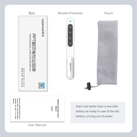 Télécommande de présentation Norwii N27, design avec clip pour stylo, clicker PowerPoint avec pointeur laser, très vendue