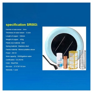 Meilleur <span class=keywords><strong>prix</strong></span> 35000 gallons <span class=keywords><strong>d</strong></span>'<span class=keywords><strong>eau</strong></span> <span class=keywords><strong>ioniseur</strong></span> de piscine solaire portable pour <span class=keywords><strong>ioniseur</strong></span> de cuivre solaire domestique - Product Image 5