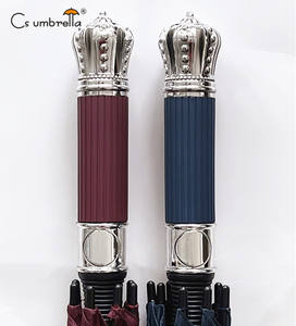 ร่มกอล์ฟอัตโนมัติ YS-7061 ด้ามจับทรงมงกุฎ รับทำโลโก้ ผู้ผลิตจำหน่าย ร่มขนาดใหญ่ กึ่งอัตโนมัติ สำหรับผู้ใหญ่ - Product Image 4