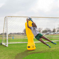 Mannequin de défense gonflable robuste de 190 cm en PVC pour l'entraînement au football et la pratique des coups francs