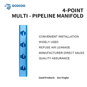 Ococoo A04 khí nén phụ kiện hợp kim nhôm nước nhà phân phối và chia ống xả không khí đa tạp cho các trường hợp máy tính - Product Image 6