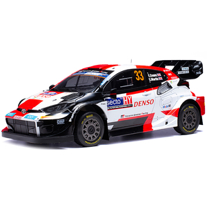 2023 DCD สำหรับ Toyota GR Yaris รถ Rally1ไฮบริด #33 1/18 Diecast รถ ixo ที่มี elfyn EVANS SCOTT Martin WINNER 'rally