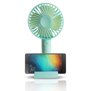 พัดลมมือถือขนาดเล็กพกพาสะดวก พร้อมลำโพงบลูทูธและที่วางโทรศัพท์ - Product Image 1