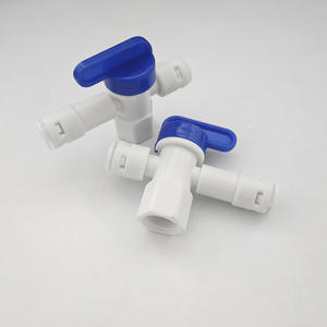 Conector para Purificador de Agua, Válvula de Bola de 1/2 Pulgada con Rosca Interna, Válvula Giratoria para Control de Flujo de Agua en Tanques a Presión - Product Image 1