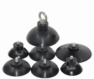 Rubber anti vibration suction cup heavy duty suction cups screw silicone suction cup