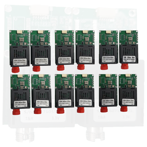 Transceptor de Video de Fibra Óptica TTL de 60KM 1310nm 1550nm, Mini Transceptor de Fibra Óptica de 0-5 Dbi, Conversor de Medios de Video de Fibra Óptica - Product Image 4